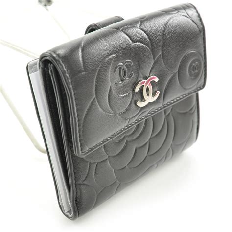 chanel embossed camilla flower wallet|Chanel Camellia Wallet .